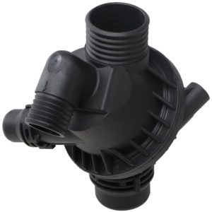 Four Seasons Thermostat Housing, With Thermostat, Plastic, Gasket, Black – 86313