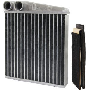 Four Seasons Heater Core, 1-1/4 Inch Depth X 7-1/4 Inch Height X 7 Inch Width Core, Aluminum, With Hardware – 92185