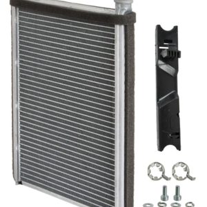 Four Seasons Heater Core, 1-1/8 Inch Depth X 5-3/4 Inch Height X 10 Inch Width Core, Aluminum, With Hardware – 92201