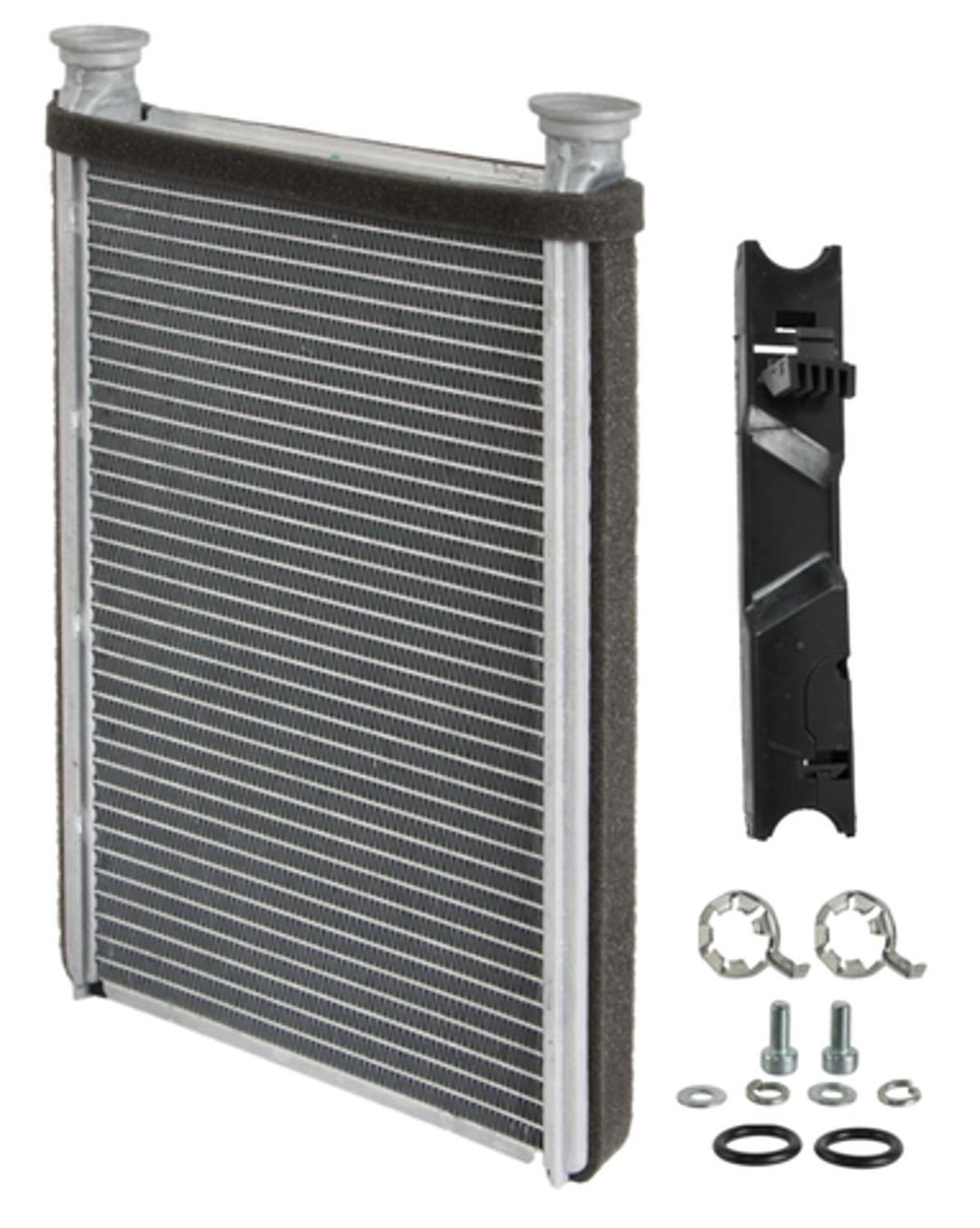 Four Seasons Heater Core, 1-1/8 Inch Depth X 5-3/4 Inch Height X 10 Inch Width Core, Aluminum, With Hardware – 92201