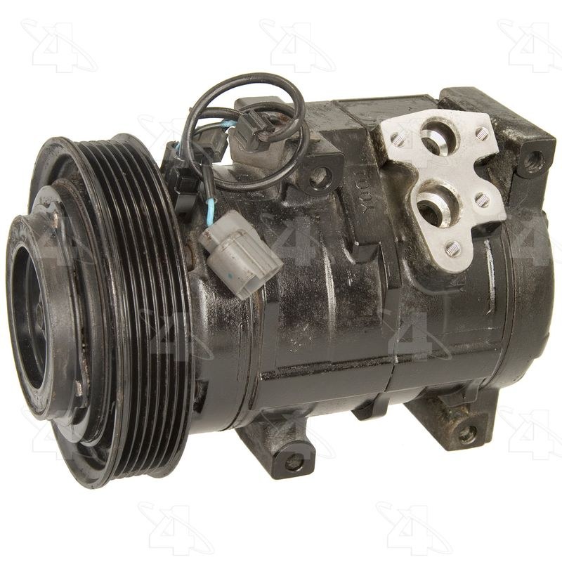 Four Seasons Air Conditioner Compressor, Remanufactured with Clutch, For Use with 10S20C Compressor – 97307