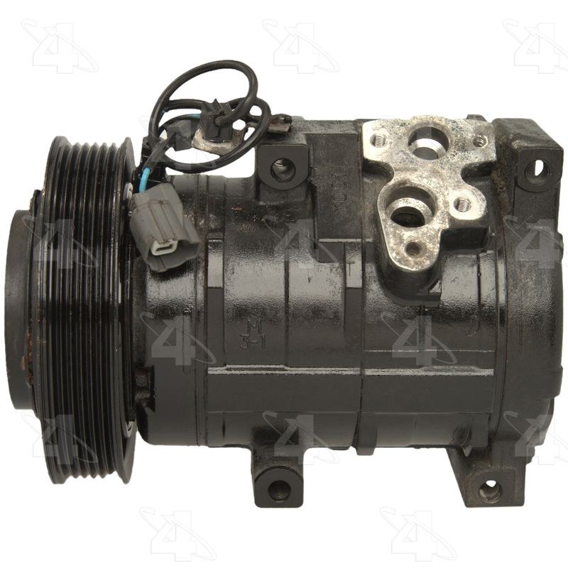 Four Seasons Air Conditioner Compressor, Remanufactured with Clutch, For Use with 10S20C Compressor – 97307