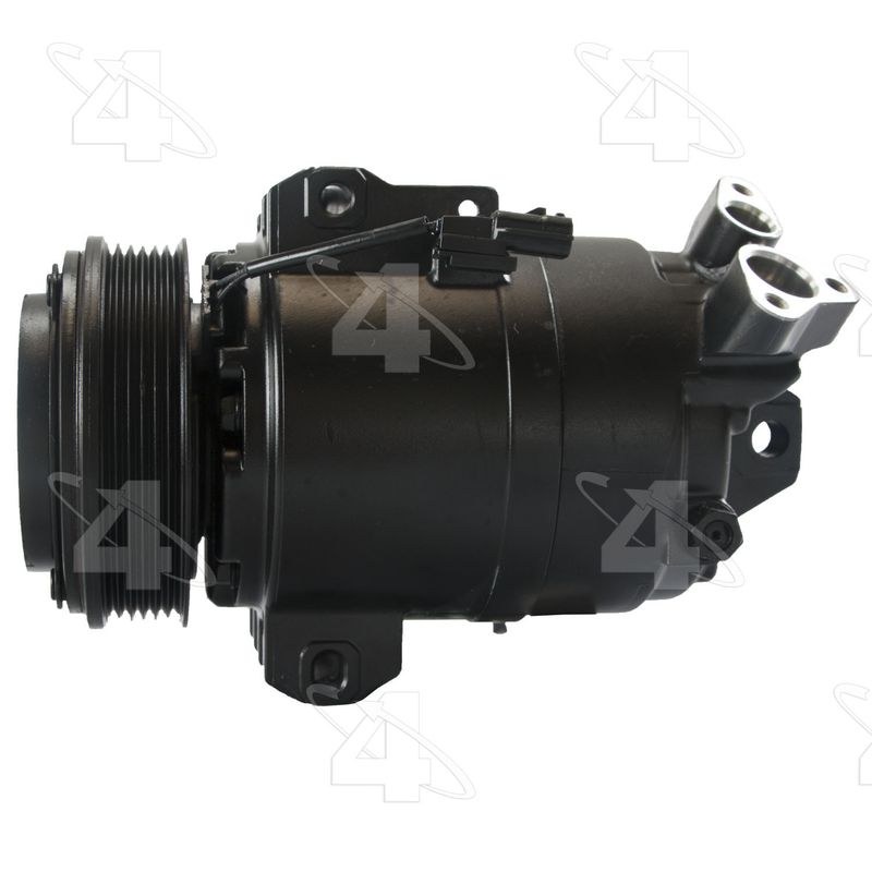 Four Seasons Air Conditioner Compressor, Remanufactured with Clutch, For Use with DKS17D Compressor – 97465