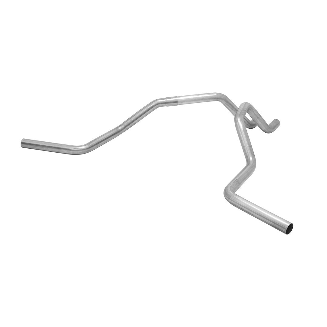 Flowmaster Exhaust Tail Pipe, 2-1/2 Inch Pipe Diameter, Aluminized Steel, Dual Out Side Exit, Without Tips – 15811
