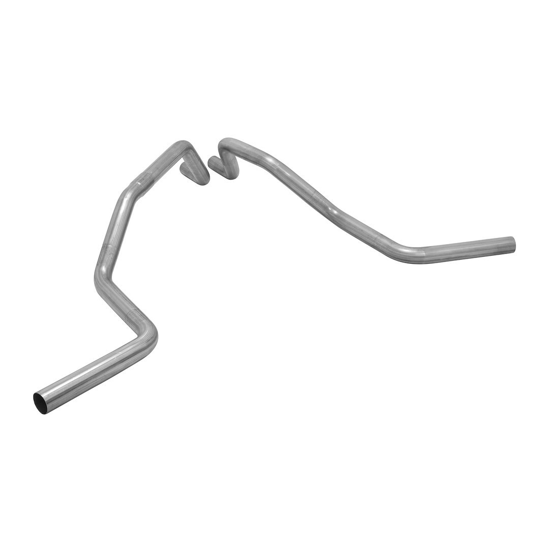 Flowmaster Exhaust Tail Pipe, 2-1/2 Inch Pipe Diameter, Aluminized Steel, Dual Out Side Exit, Without Tips – 15811