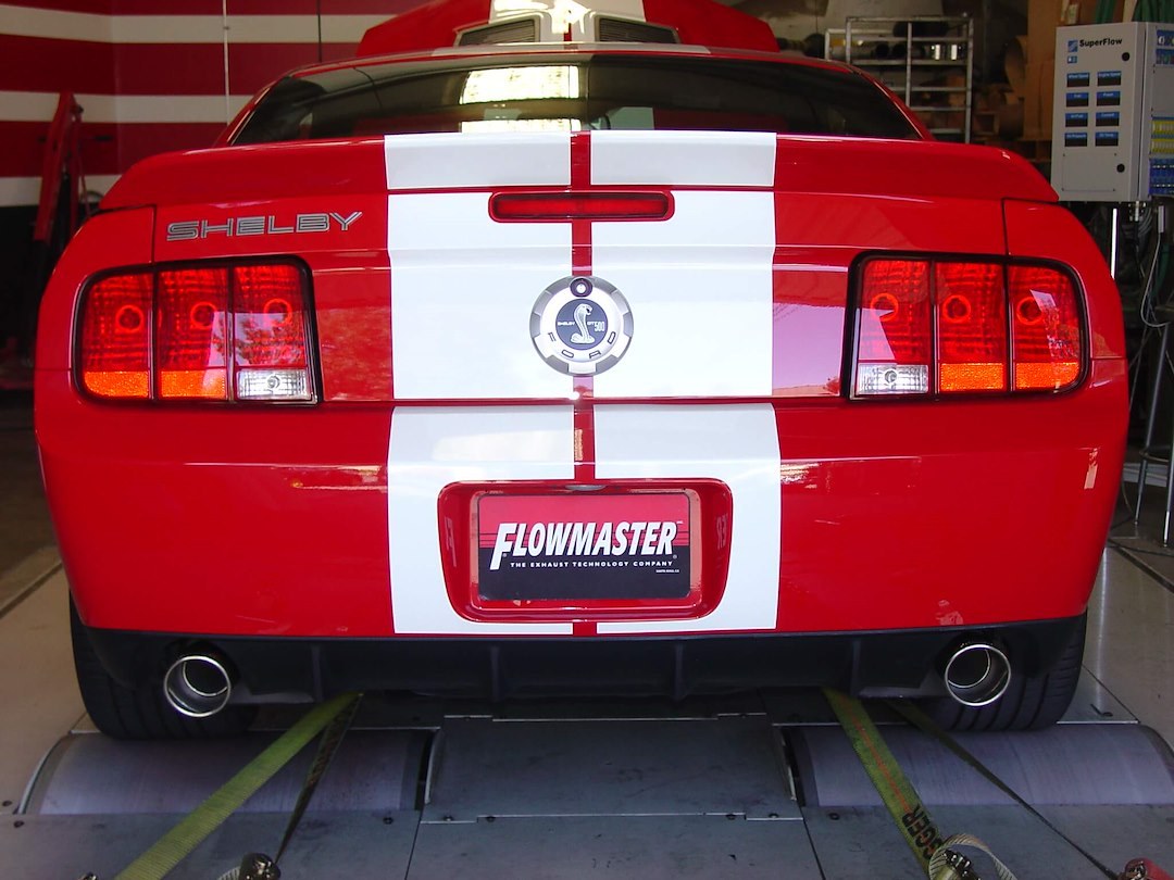 Flowmaster Exhaust System Kit, Force II ® Axle Back System, Aluminized Steel, With Mufflers, 2-1/2 Inch Pipe Diameter – 17410