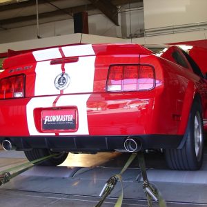 Flowmaster Exhaust System Kit, Force II ® Axle Back System, Aluminized Steel, With Mufflers, 2-1/2 Inch Pipe Diameter – 17410