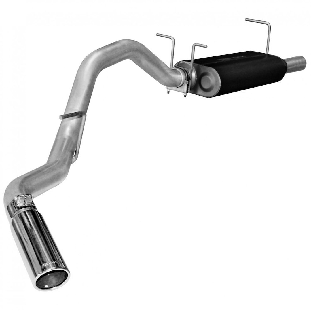 Flowmaster Exhaust System Kit, Force II ® Cat Back System, Aluminized Steel, With Muffler, 3 Inch Pipe Diameter – 17446