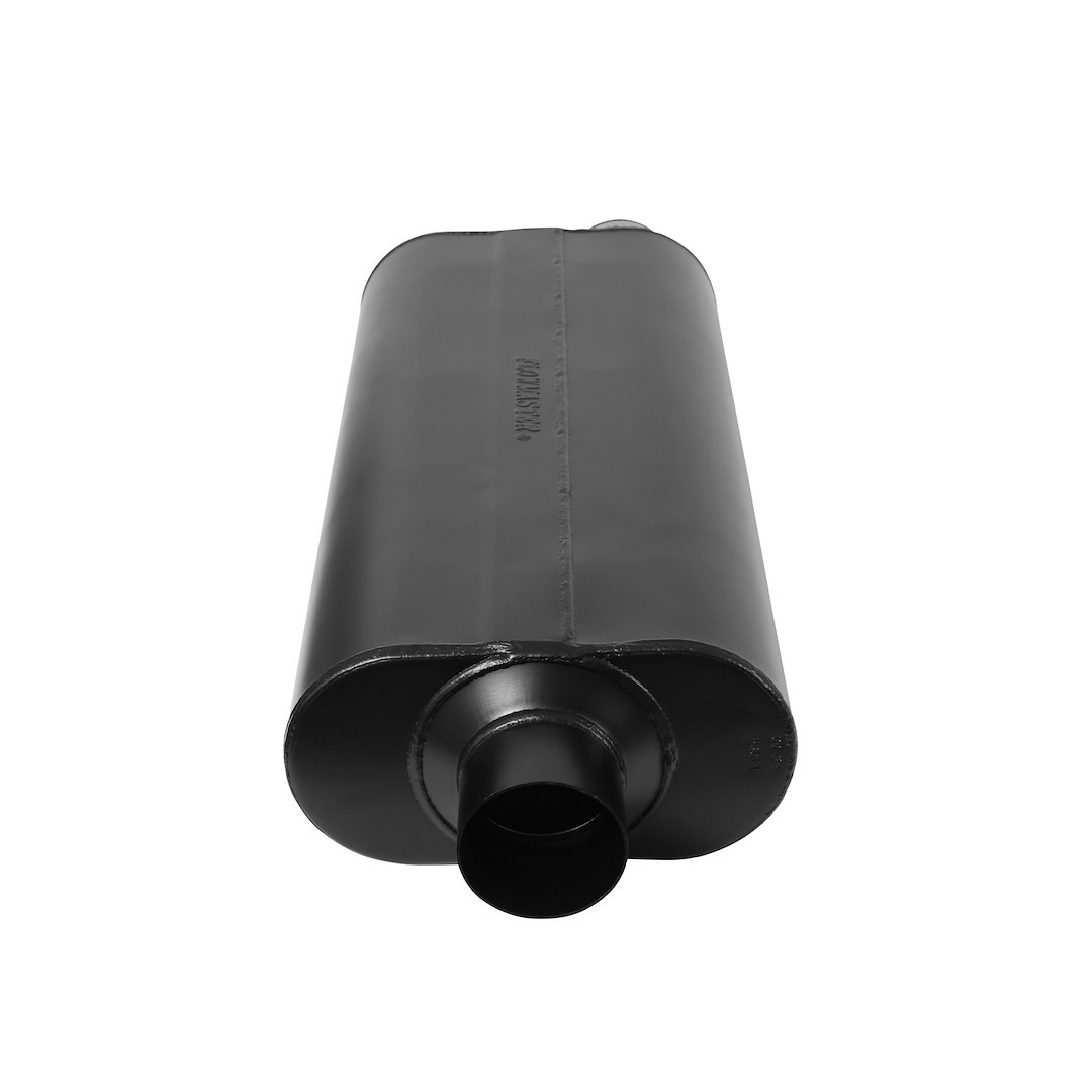 Flowmaster Exhaust Muffler, 70 Series ™ Big Block II ™, 10 Inch Width X 5 Inch Height Aluminized Steel Case, Single 3 Inch Offset Inlet – 53071