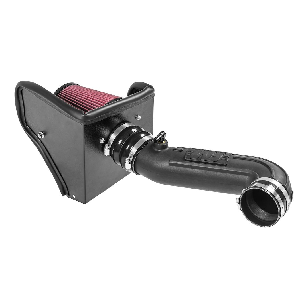 Flowmaster Cold Air Intake, Delta Force ®, Black Polyethylene Tube, 6 Inch Inside Diameter Cone Filter, Black Powder Coated Heat Shield – 615105
