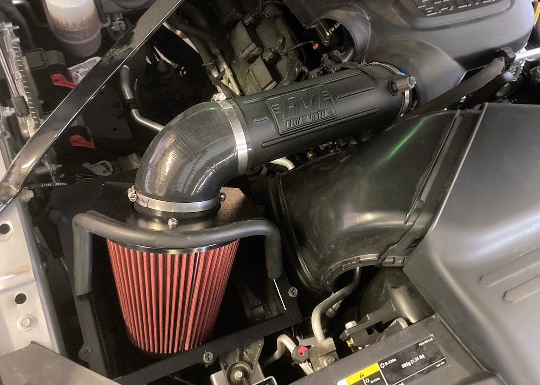Flowmaster Cold Air Intake, Custom Molded Black Cross-Linked Polyethylene (xlpe) High-Flow Intake – 615212