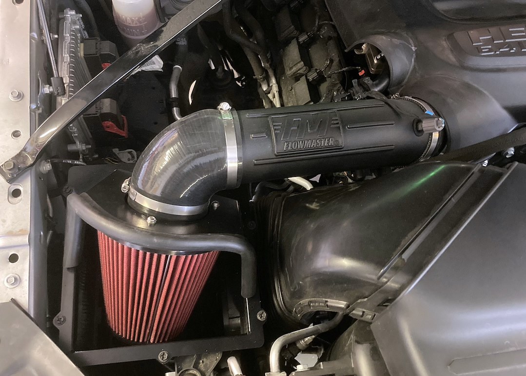Flowmaster Cold Air Intake, Custom Molded Black Cross-Linked Polyethylene (xlpe) High-Flow Intake – 615212