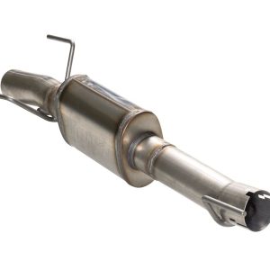Flowmaster Exhaust Muffler, Flowfx, Direct-Fit, Oval Stainless Steel Case, Single Center 3-1/2 Inch Inlet, Single Center 3-1/2 Inch Outlet – 717941