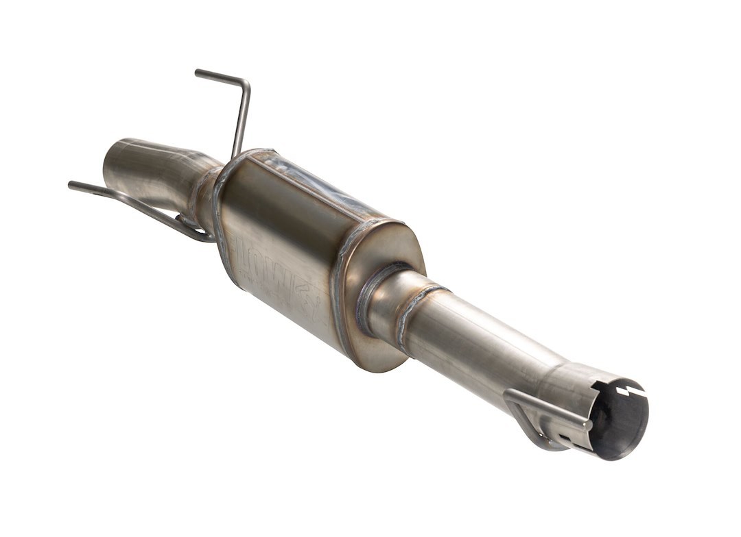 Flowmaster Exhaust Muffler, Flowfx, Direct-Fit, Oval Stainless Steel Case, Single Center 3-1/2 Inch Inlet, Single Center 3-1/2 Inch Outlet – 717941