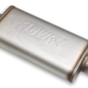 Flowmaster Exhaust System Kit, Flowfx Cat-Back System, 409S Stainless Steel, With Muffler, 3 Inch Pipe Diameter – 717989