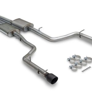 Flowmaster Exhaust System Kit, Flowfx Cat-Back System, Stainless Steel, With Muffler, 2-1/2 Inch Pipe Diameter, Dual Exhaust with Dual Exit – 717996