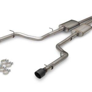 Flowmaster Exhaust System Kit, Flowfx Cat-Back System, Stainless Steel, With Muffler, 2-1/2 Inch Pipe Diameter, Dual Exhaust with Dual Exit – 717996