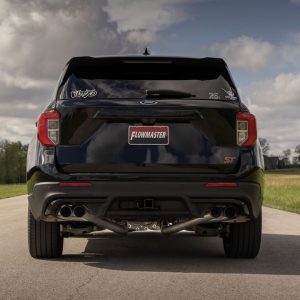 Flowmaster Exhaust System Kit, Flowfx Cat-Back System, Stainless Steel, With Muffler, 3 Inch Pipe Diameter, Dual Exhaust with Quad Exit – 717999
