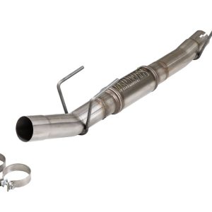 Flowmaster Exhaust Muffler, Flowfx, Direct-Fit, Round 4-1/2 Inch Stainless Steel Case, Single Center 3-1/2 Inch Inlet – 718102