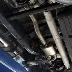 Flowmaster Exhaust System Kit, Flowfx Cat-Back System, 409 Stainless Steel, With Muffler, 3 Inch Pipe Diameter, Single Exhaust with Dual Exit – 718116