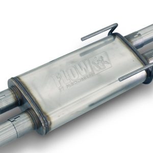 Flowmaster Exhaust System Kit, Flowfx Cat-Back System, Stainless Steel, With Muffler, 2-1/2 Inch Pipe Diameter, Dual Exhaust with Dual Exit – 718142