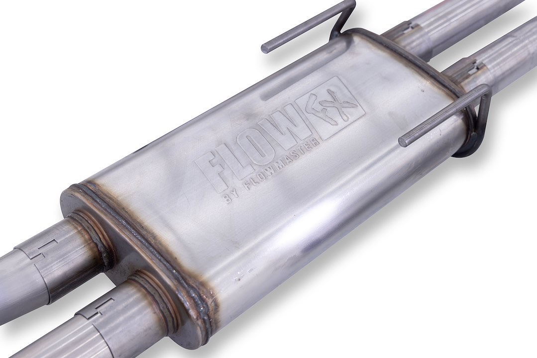 Flowmaster Exhaust System Kit, Flowfx Cat-Back System, 409S Stainless Steel, With Muffler, 2-1/2 Inch Tube Diameter – 718143