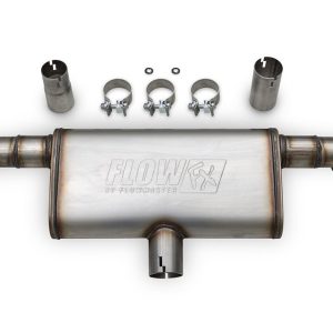 Flowmaster Exhaust System Kit, Flowfx Axle-Back System, 409 Stainless Steel, With Muffler, 2-1/2 Inch Pipe Diameter – 718154