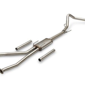 Flowmaster Exhaust System Kit, Flowfx Cat-Back System, 409 Stainless Steel, With Muffler, 3 Inch Pipe Diameter, Dual Exhaust with Single Exit – 718156
