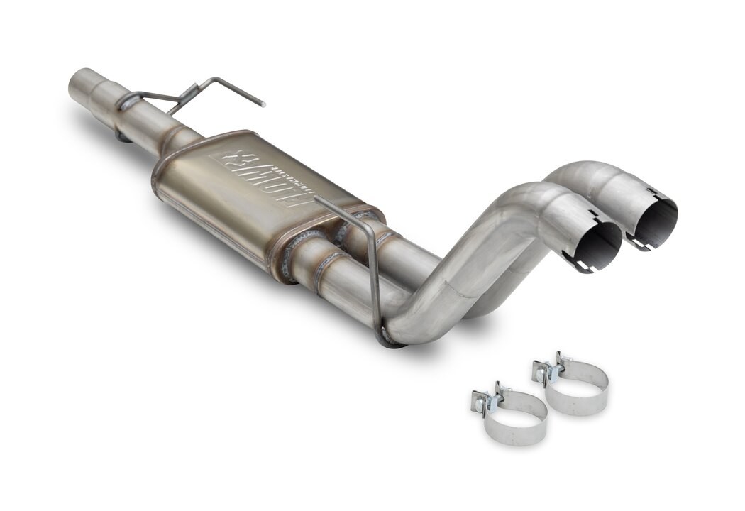 Flowmaster Exhaust Muffler, Flowfx, 9 Inch Width X 4 Inch Height Oval Stainless Steel Case, Single 2-3/4 Inch Center Inlet – 718172