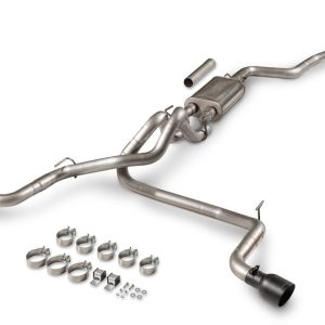 Flowmaster Exhaust System Kit, Flowfx Cat-Back System, 409 Stainless Steel, With Muffler, 3 to 2-1/2 Inch Pipe Diameter – 718174