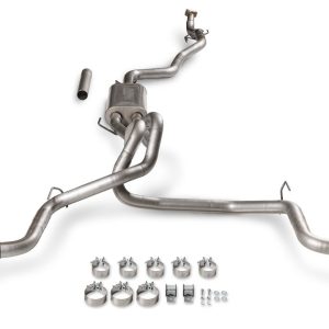 Flowmaster Exhaust System Kit, Flowfx Cat-Back System, 409 Stainless Steel, With Muffler, 3 to 2-1/2 Inch Pipe Diameter – 718174