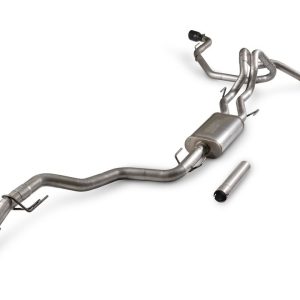 Flowmaster Exhaust System Kit, Flowfx Cat-Back System, 409 Stainless Steel, With Muffler, 3 to 2-1/2 Inch Pipe Diameter – 718174