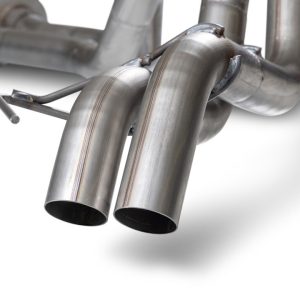 Flowmaster Exhaust System Kit, Flowfx Cat-Back System, 409 Stainless Steel, With Muffler, 3 to 2-1/2 Inch Pipe Diameter – 718179