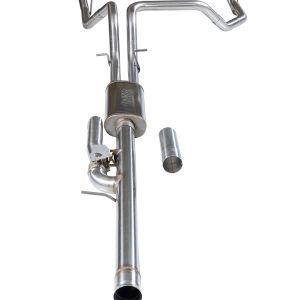Flowmaster Exhaust System Kit, Flowfx Cat-Back System, 409 Stainless Steel, With Muffler, 3-1/2 Inch to 2-1/2 Inch Pipe Diameter – 718207