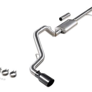 Flowmaster Exhaust System Kit, Signature Series Cat-Back System, 304 Stainless Steel, With Muffler, 3 Inch Pipe Diameter – 737857