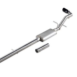 Flowmaster Exhaust System Kit, Signature Series Cat-Back System, 304 Stainless Steel, With Muffler, 3 Inch Pipe Diameter – 737857