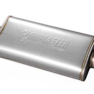 Flowmaster Exhaust System Kit, Signature Series Cat-Back System, 304 Stainless Steel, With Muffler, 3 Inch Pipe Diameter – 737857