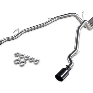 Flowmaster Exhaust System Kit, Signature Series Cat-Back System, 304 Stainless Steel, With Muffler, 3 Inch Pipe Diameter – 737860