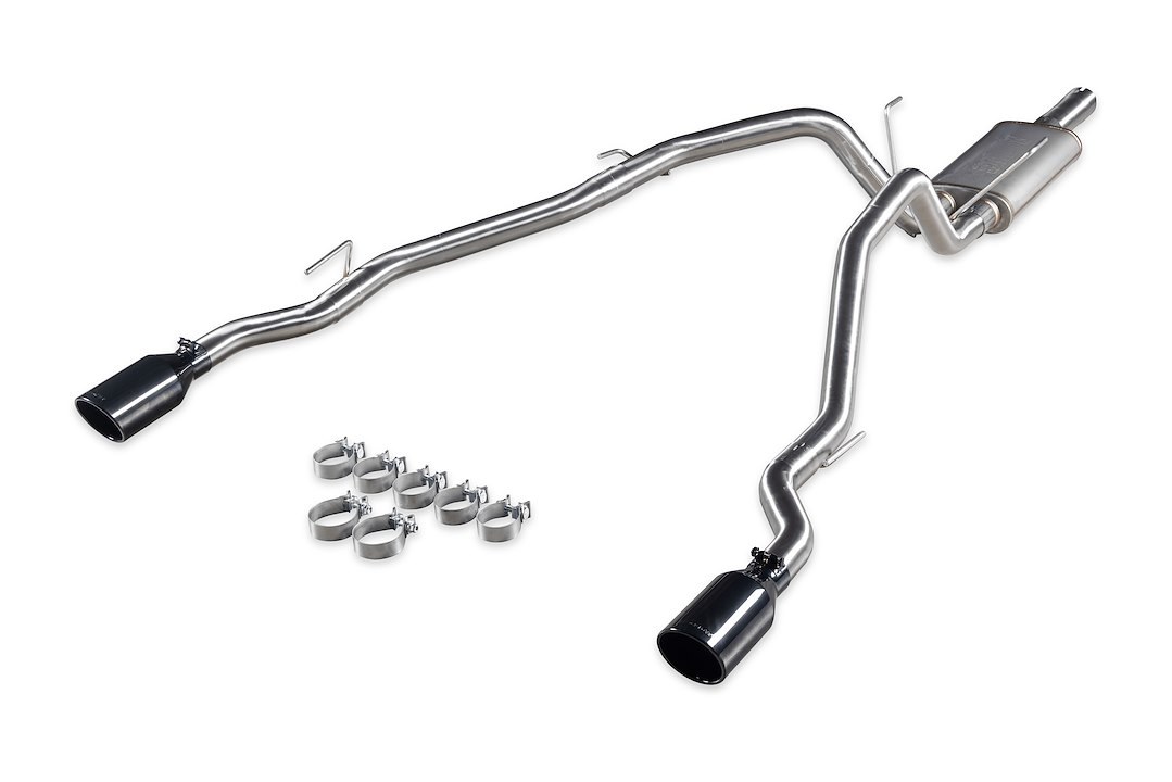 Flowmaster Exhaust System Kit, Signature Series Cat-Back System, 304 Stainless Steel, With Muffler, 3 Inch Pipe Diameter – 737860