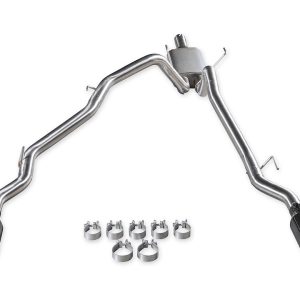 Flowmaster Exhaust System Kit, Signature Series Cat-Back System, 304 Stainless Steel, With Muffler, 3 Inch Pipe Diameter – 737860