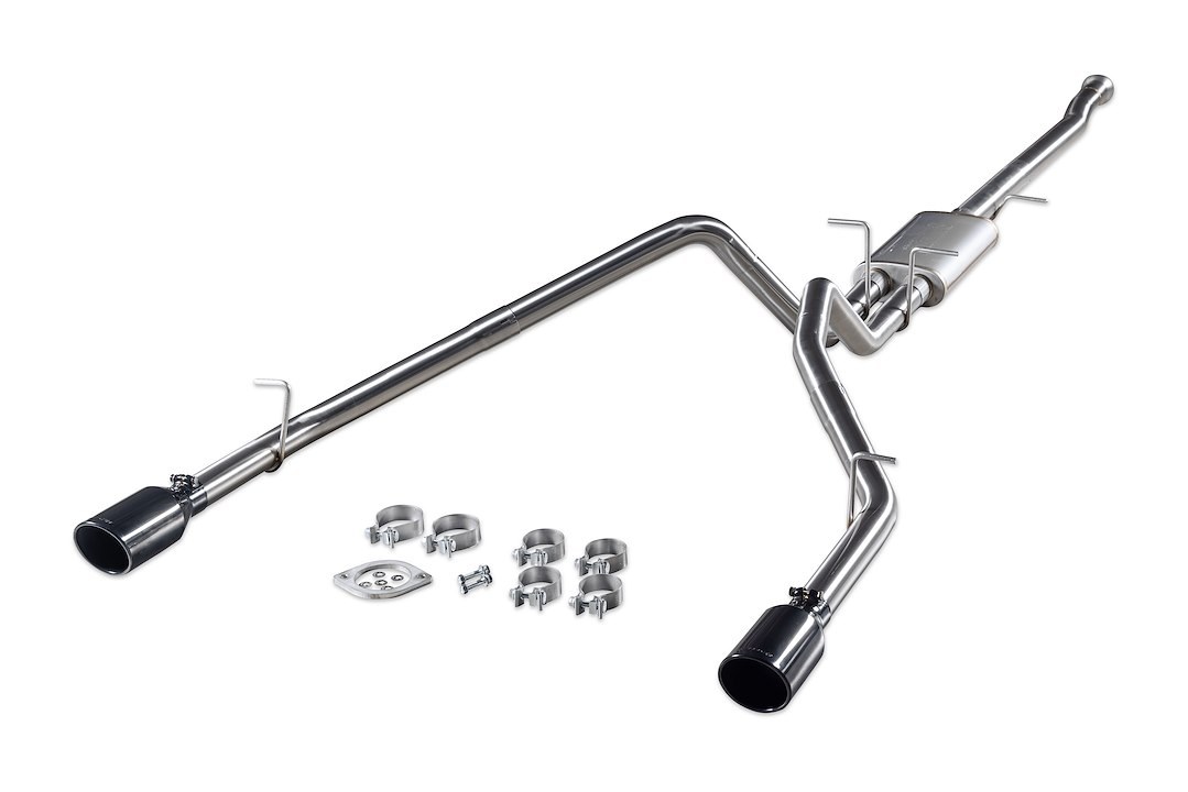 Flowmaster Exhaust System Kit, Signature Series Cat-Back System, 304 Stainless Steel, With Muffler, 3 Inch Pipe Diameter – 737889