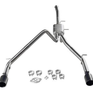 Flowmaster Exhaust System Kit, Signature Series Cat-Back System, 304 Stainless Steel, With Muffler, 3 Inch Pipe Diameter – 737889