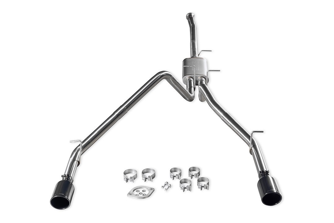 Flowmaster Exhaust System Kit, Signature Series Cat-Back System, 304 Stainless Steel, With Muffler, 3 Inch Pipe Diameter – 737889