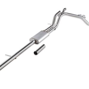 Flowmaster Exhaust System Kit, Signature Series Cat-Back System, 304 Stainless Steel, With Muffler, 3 Inch Pipe Diameter – 737894