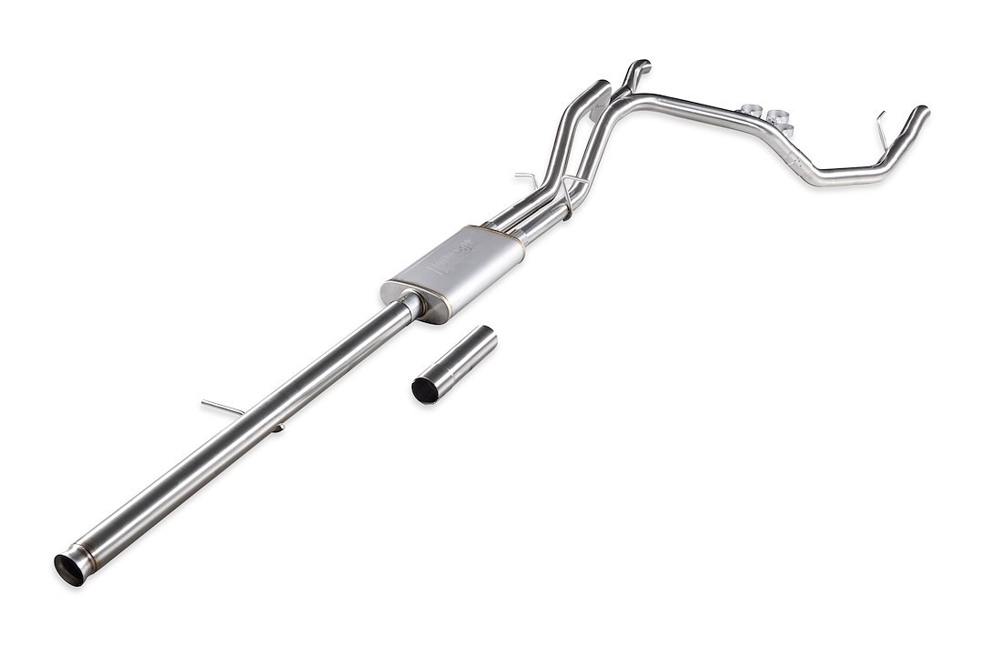 Flowmaster Exhaust System Kit, Signature Series Cat-Back System, 304 Stainless Steel, With Muffler, 3 Inch Pipe Diameter – 737894