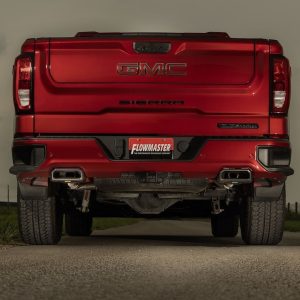 Flowmaster Exhaust System Kit, Signature Series Cat-Back System, 304 Stainless Steel, With Muffler, 3 Inch Pipe Diameter – 737894
