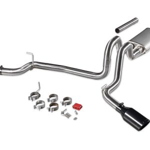 Flowmaster Exhaust System Kit, Signature Series Cat-Back System, 304 Stainless Steel, With Muffler, 2-1/2 Inch Pipe Diameter – 737918