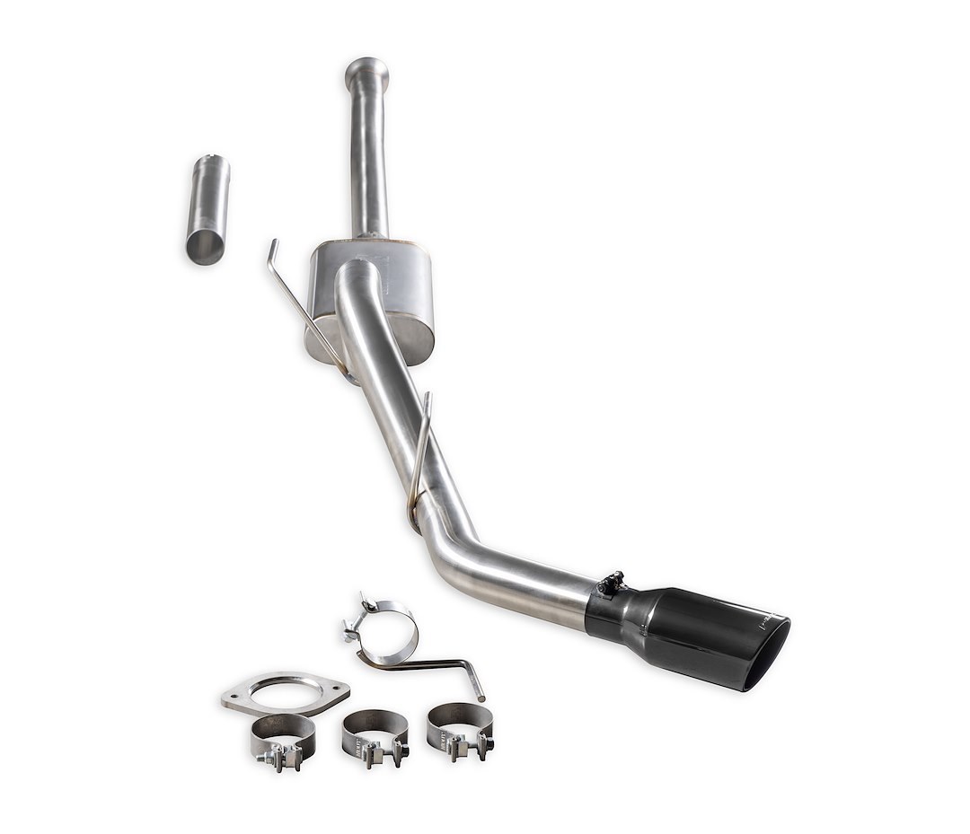 Flowmaster Exhaust System Kit, Signature Series Cat-Back System, 304 Stainless Steel, With Muffler, 3 Inch Pipe Diameter – 738115