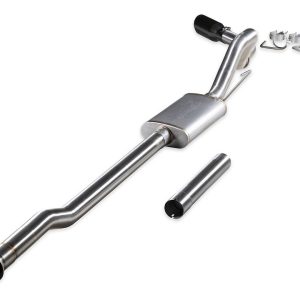 Flowmaster Exhaust System Kit, Signature Series Cat-Back System, 304 Stainless Steel, With Muffler, 3 Inch Pipe Diameter – 738115