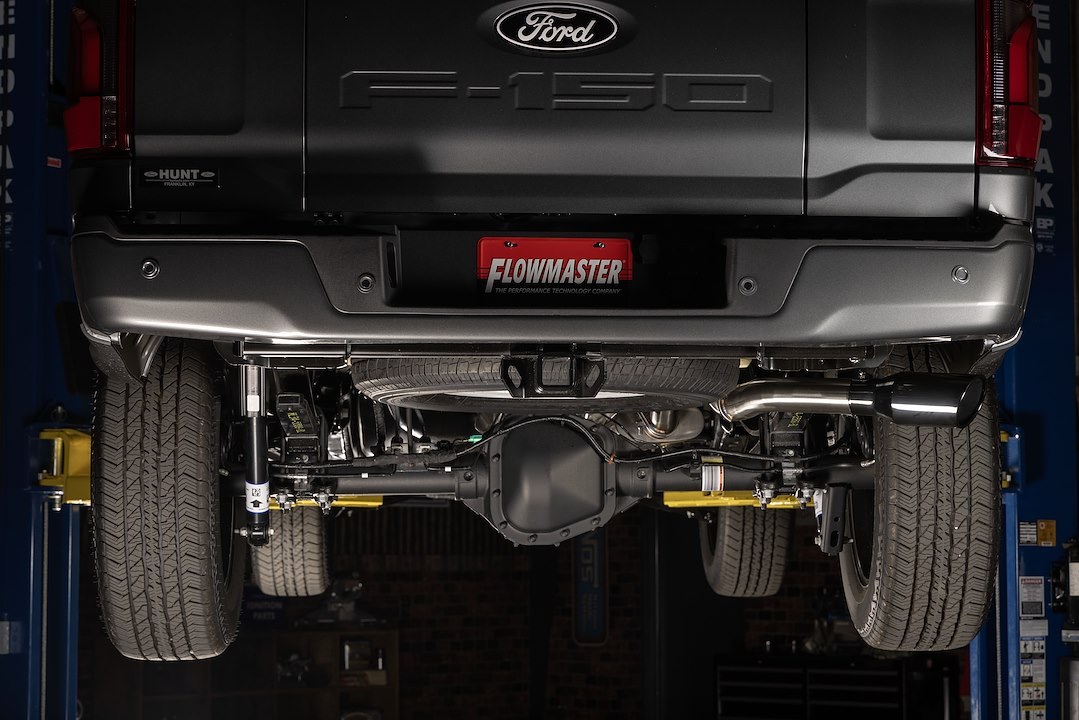 Flowmaster Exhaust System Kit, Signature Series Cat-Back System, 304 Stainless Steel, With Muffler, 3 Inch Pipe Diameter – 738115